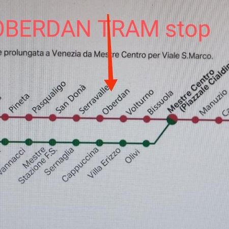 Sunshine30Mt Tram Ingresso Indipendente Wifi Venezia Free Park Appartement Buitenkant foto