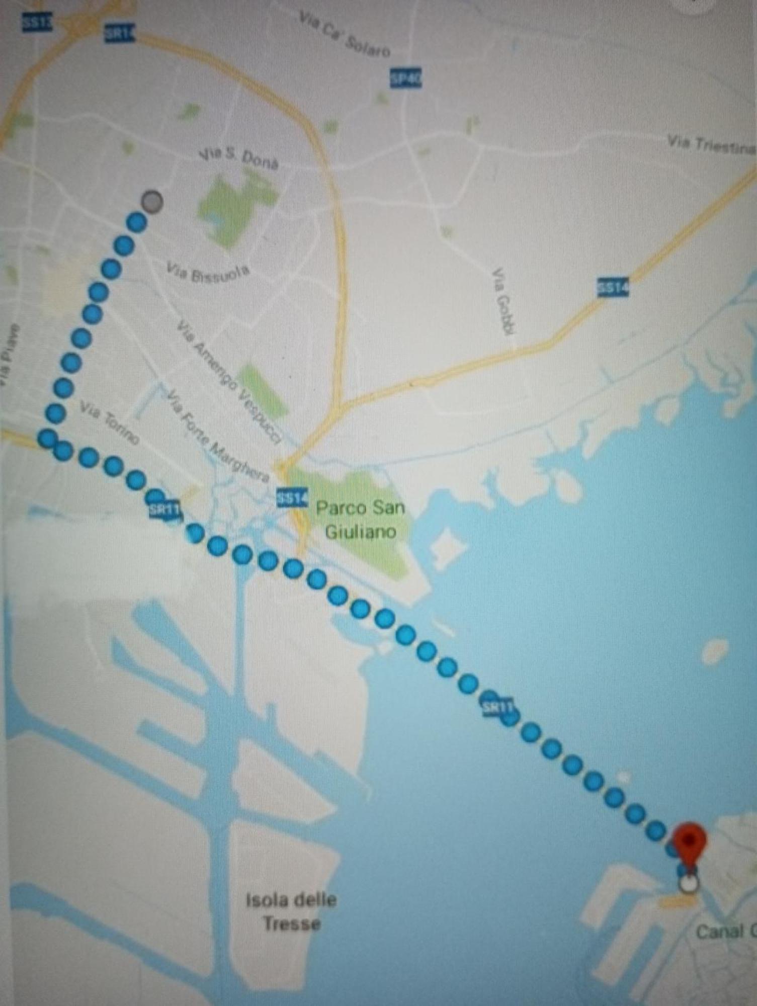 Sunshine30Mt Tram Ingresso Indipendente Wifi Venezia Free Park Appartement Buitenkant foto